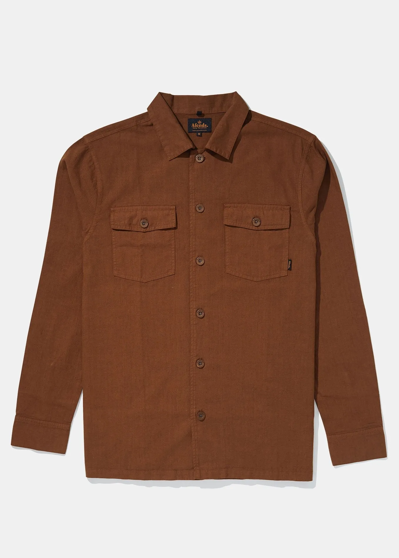 Afends Mens Maverick - Hemp Work Shirt