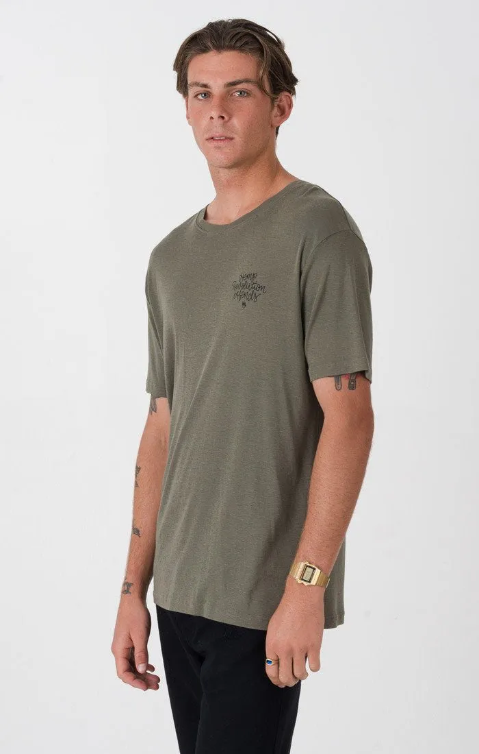 Afends Mens Writings - Standard Fit Hemp Tee