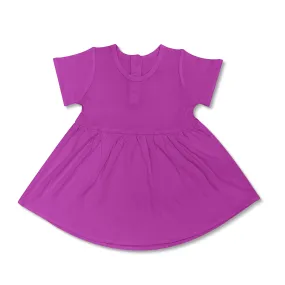 Bamboo Blend Dress - Raspberry