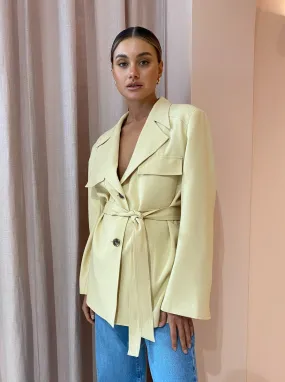 Blanca Denis Blazer in Butter