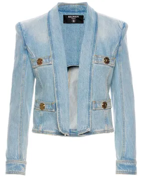 Blue Denim Spencer Jacket