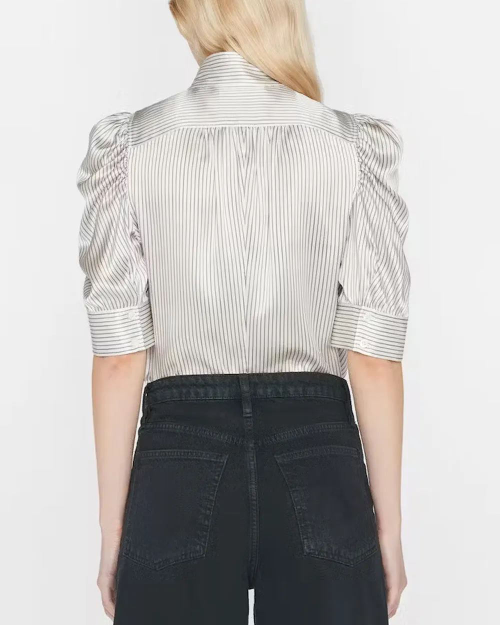 Bone Stripe Gillian Blouse