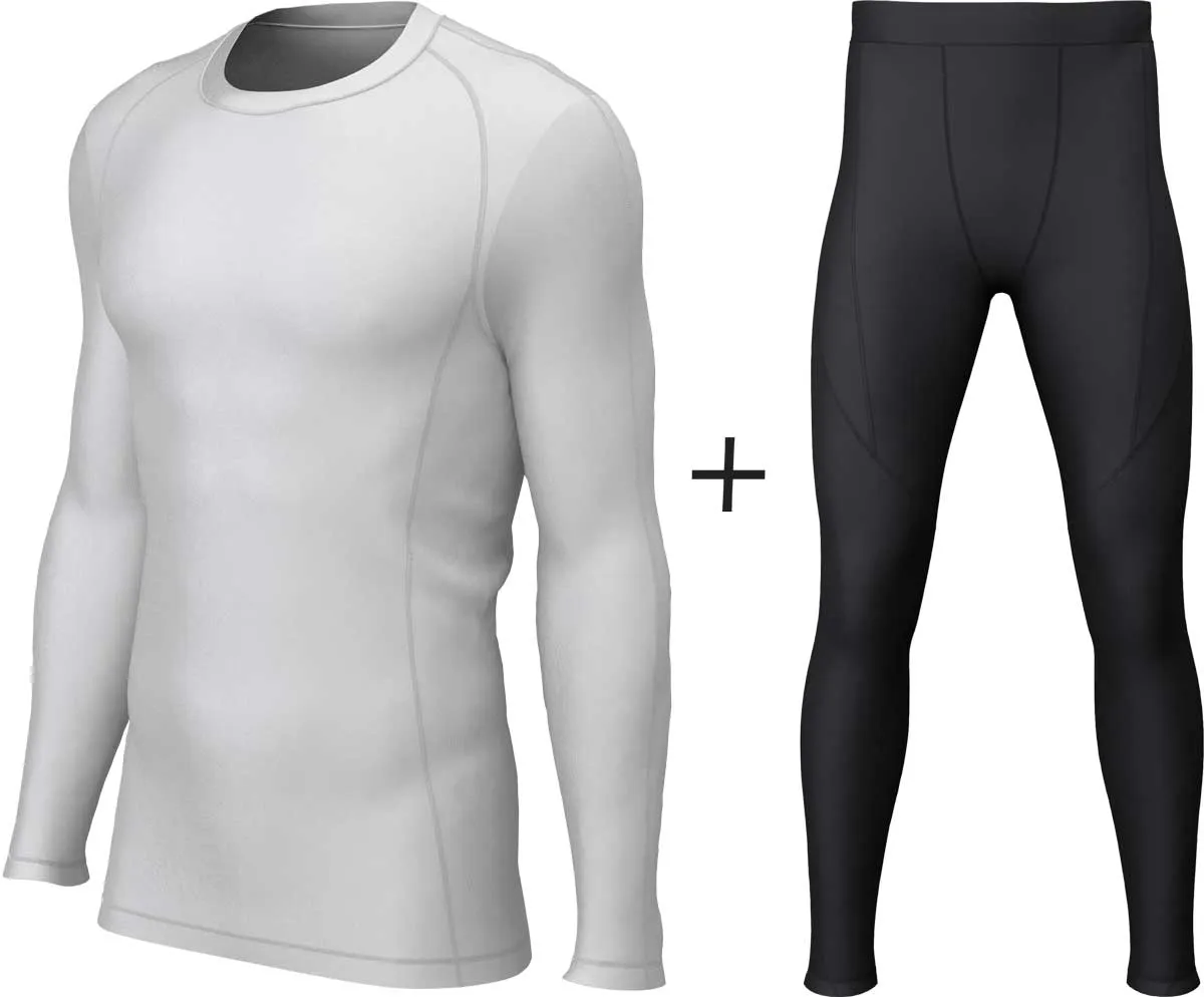 Boys' Xero Degrees Thermal Base Layer COMBO {XO-CH284Y/CH401Y-COMBO}