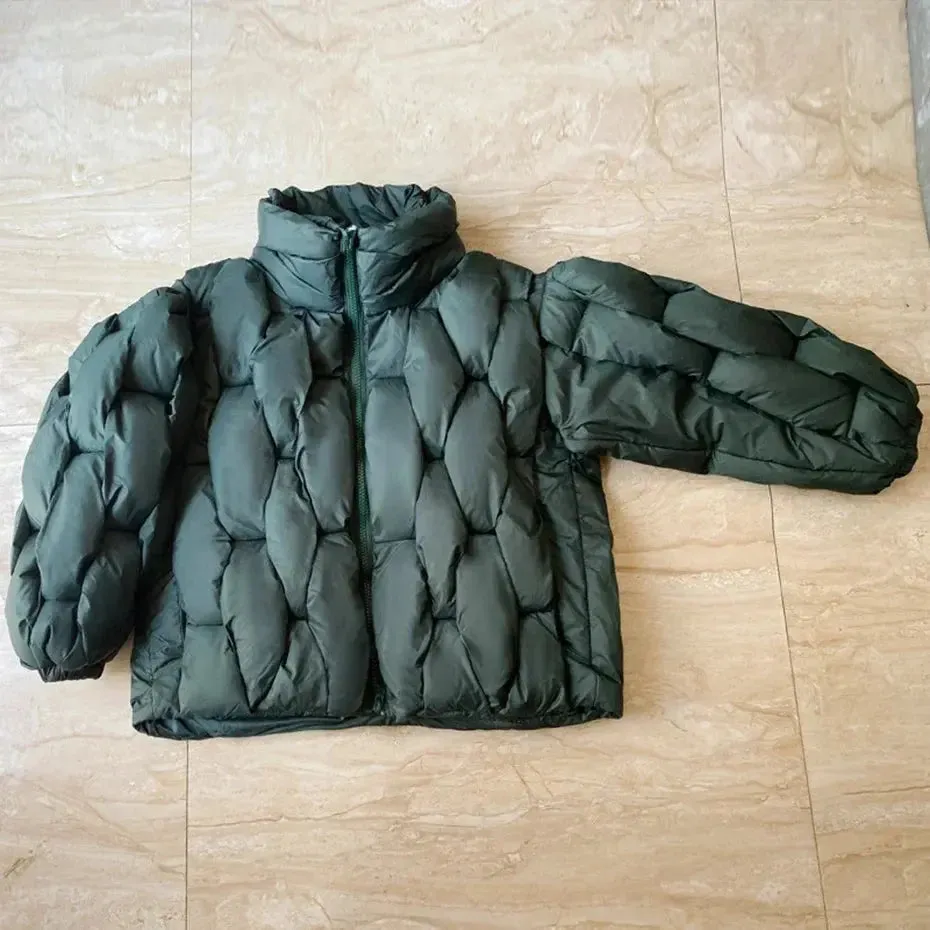 Braided Puffer Jacket