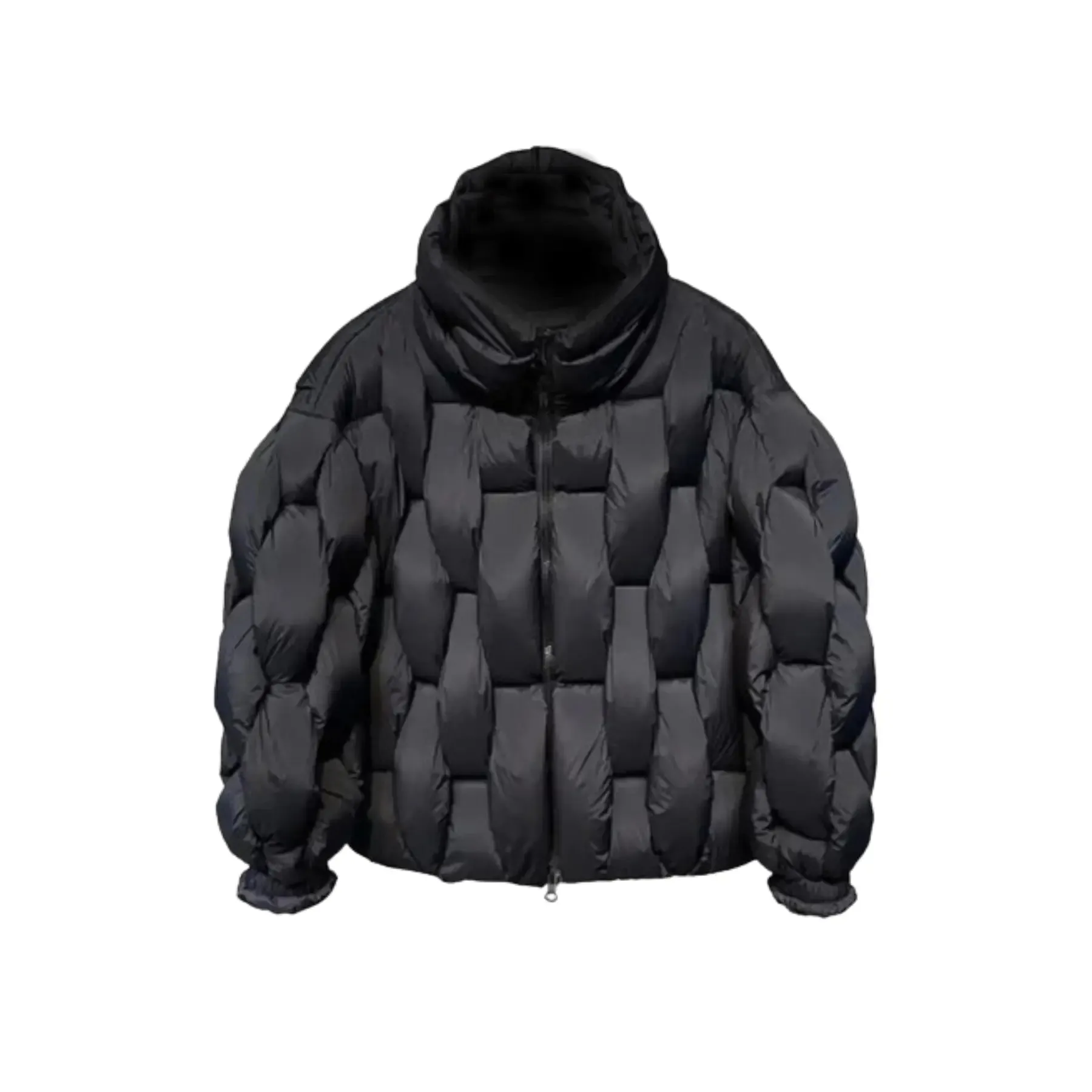 Braided Puffer Jacket