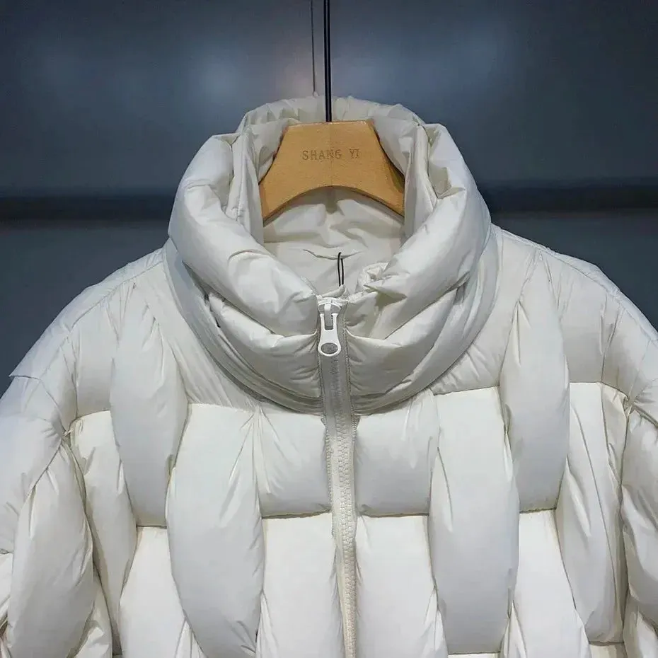 Braided Puffer Jacket