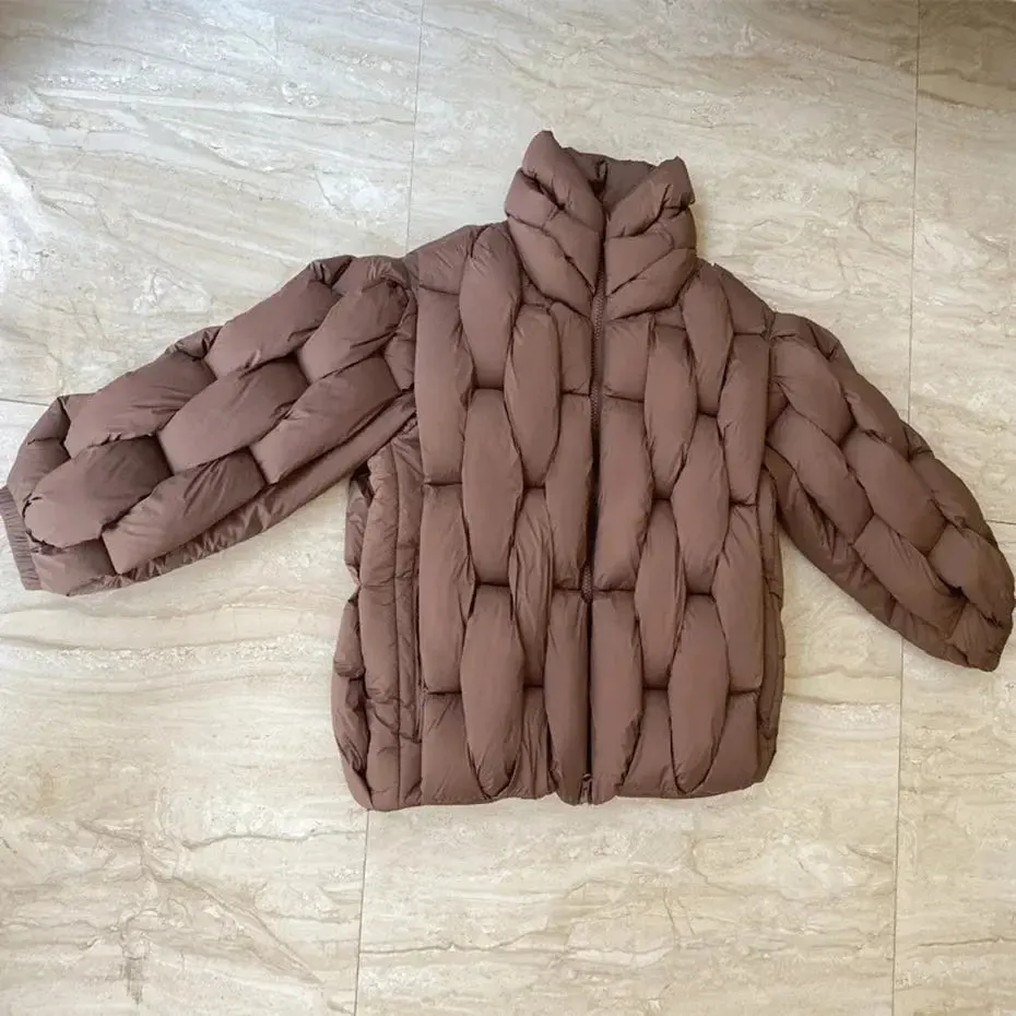 Braided Puffer Jacket