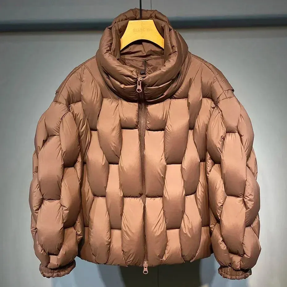 Braided Puffer Jacket