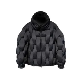 Braided Puffer Jacket