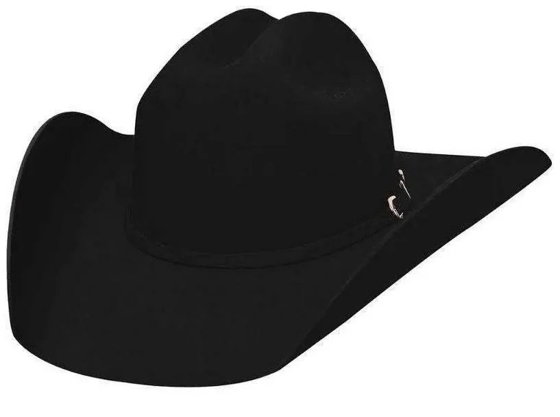 Bullhide Hats Appaloosa 2x Black Cowboy Hat Style 3000Bl