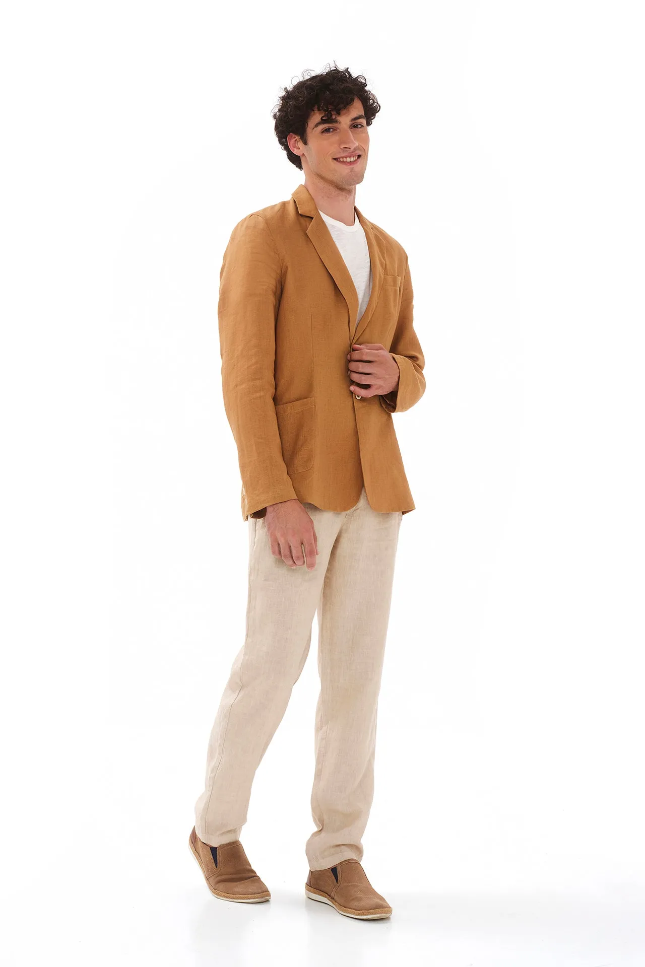 Classic Linen Jacket