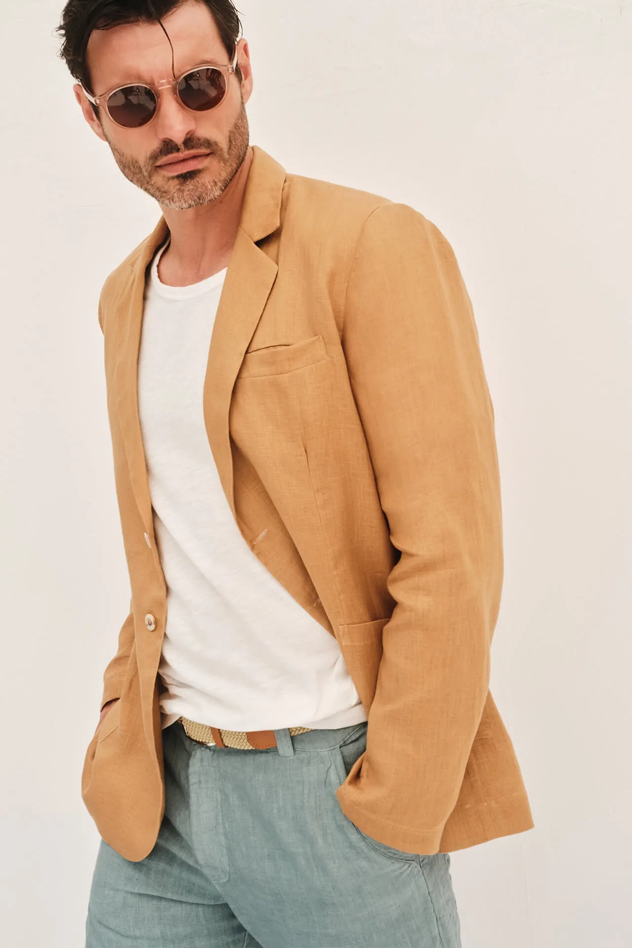 Classic Linen Jacket