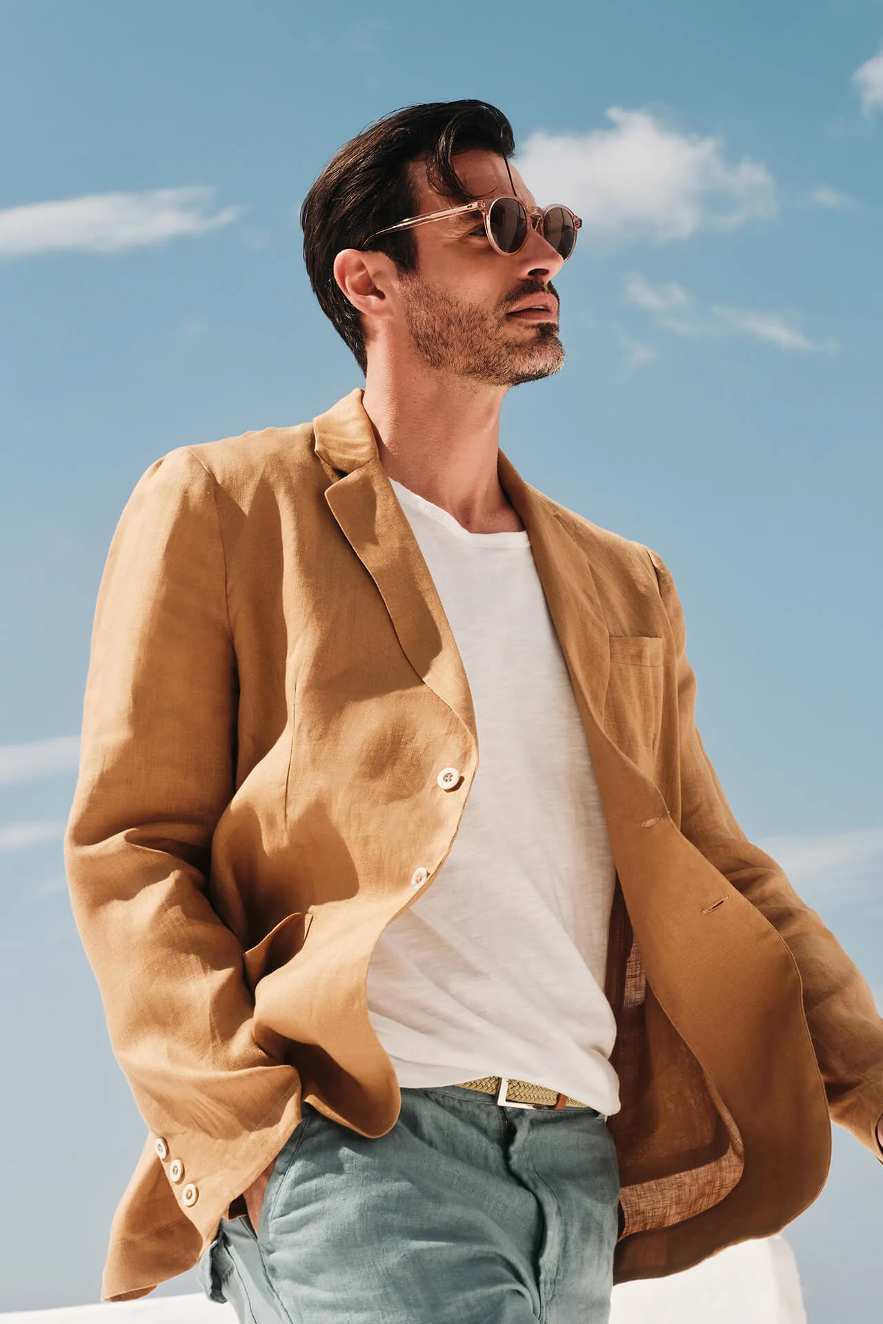 Classic Linen Jacket