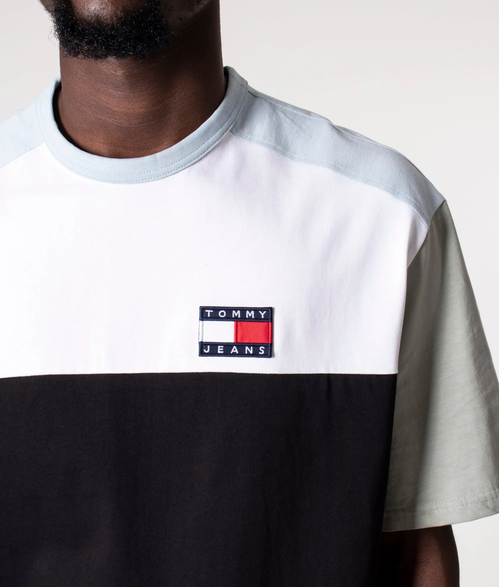 Colour Block Badge T-Shirt