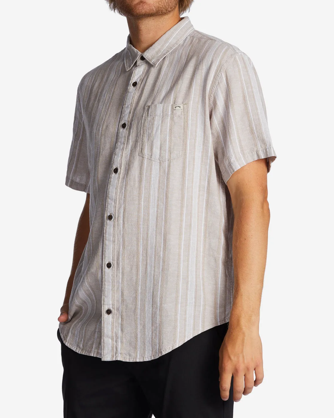 Daily Hemp Short Sleeve Shirt - Chino