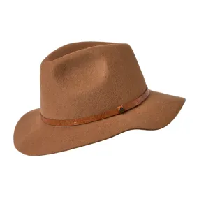 GC Hats Billie Felt Fedora - Tan