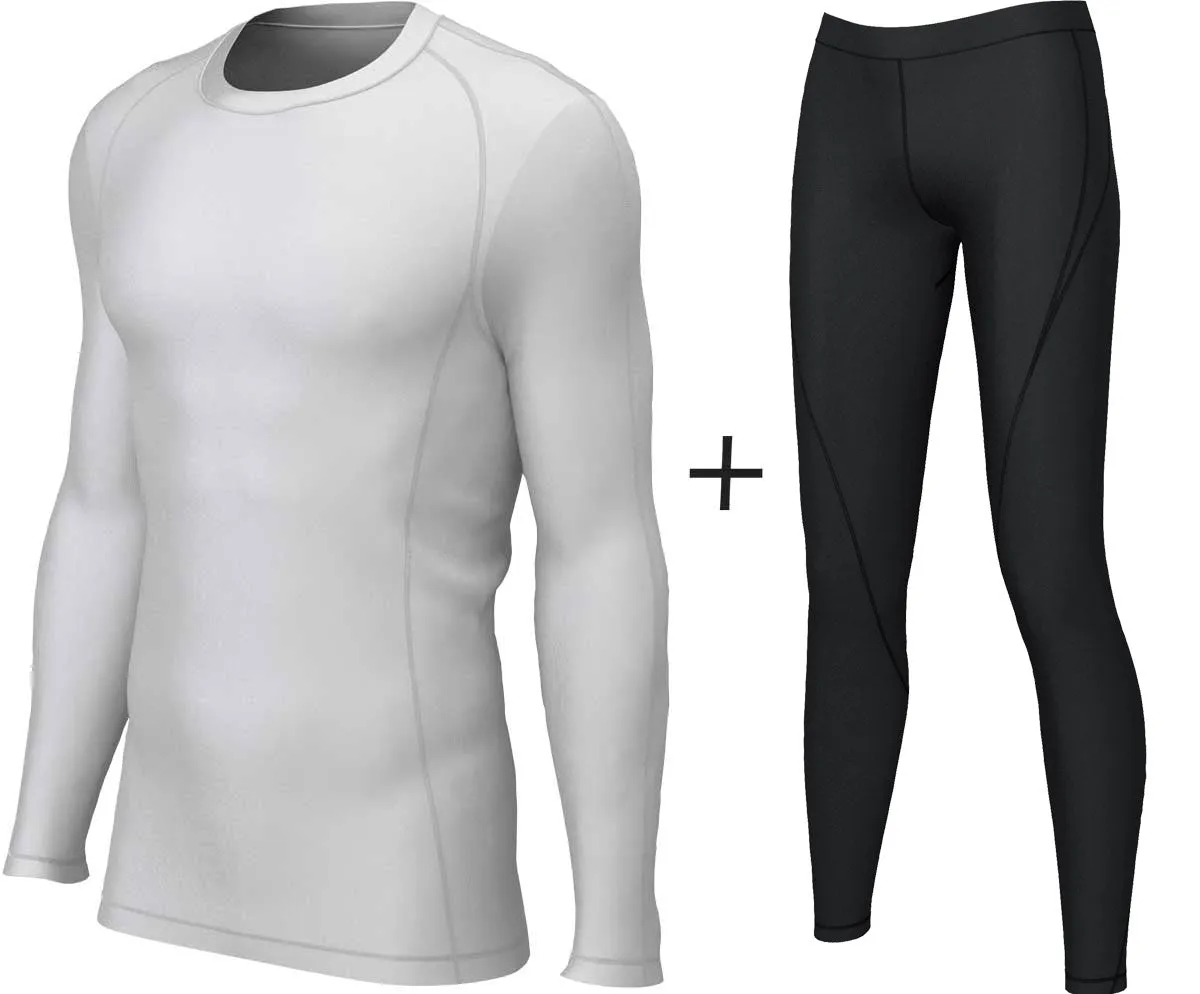 Girls' Xero Degrees Thermal Base Layer COMBO {XO-CH284Y/CH799Y-COMBO}