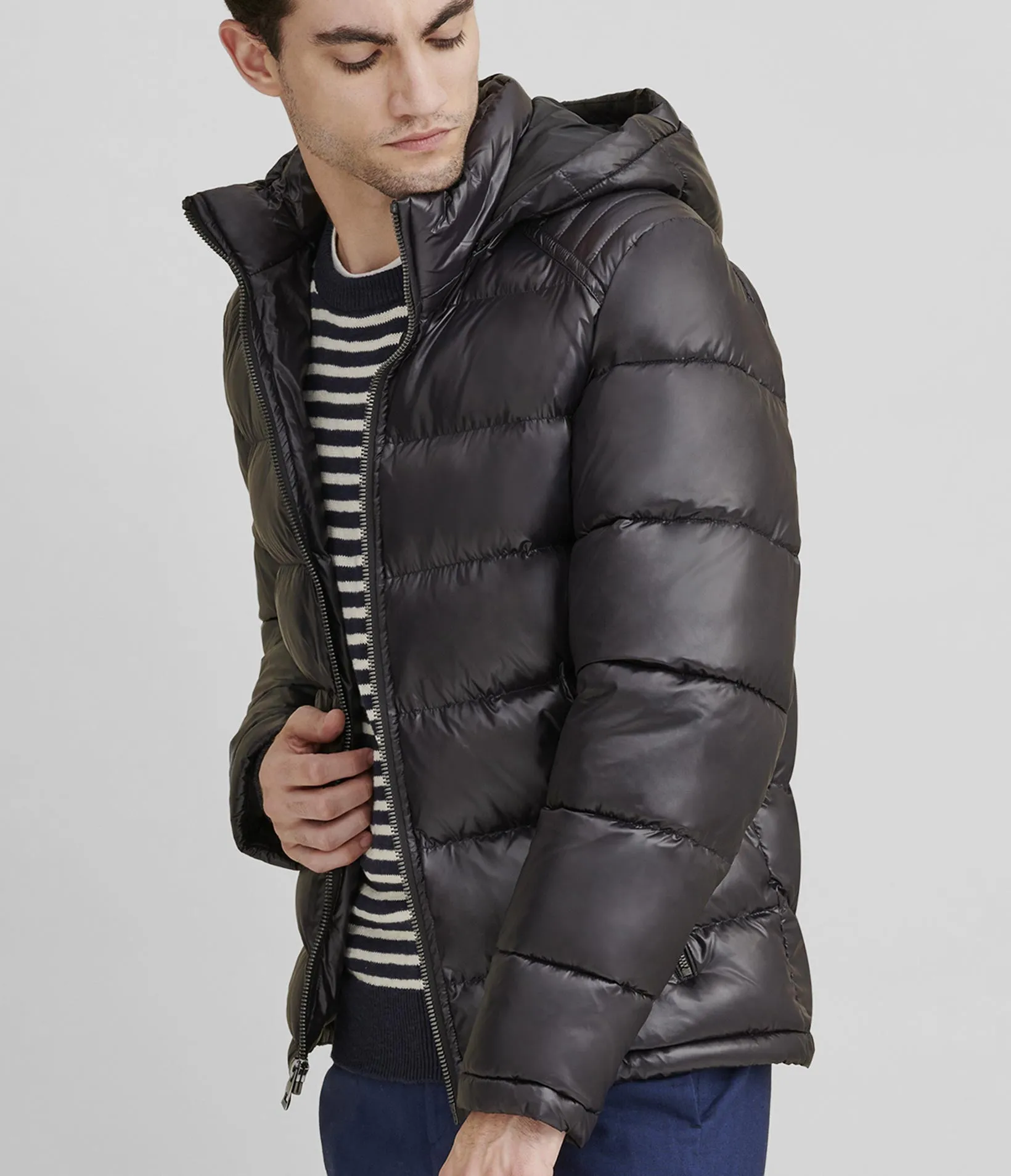 Heavyweight Puffer With Removable Hood