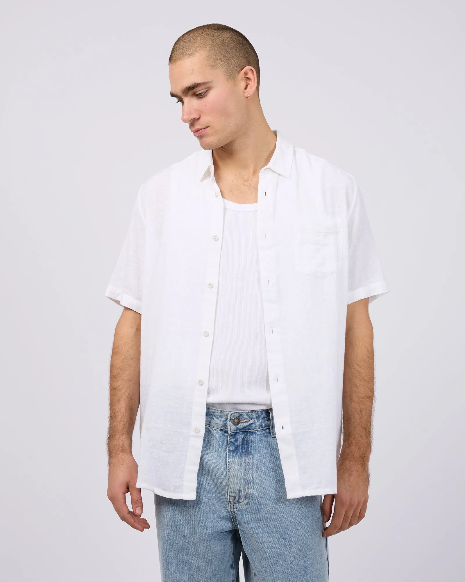 Hemp Shirt White