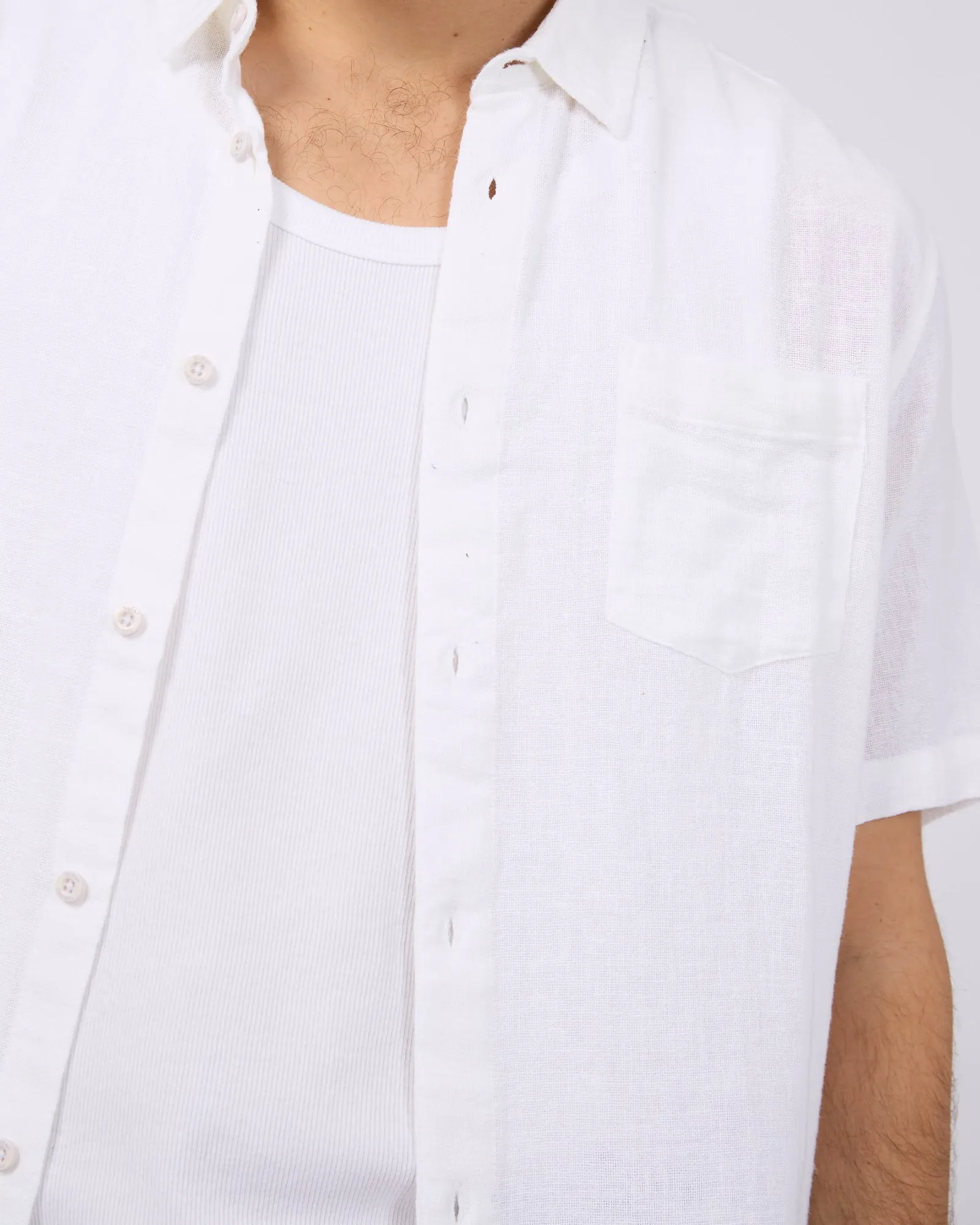 Hemp Shirt White