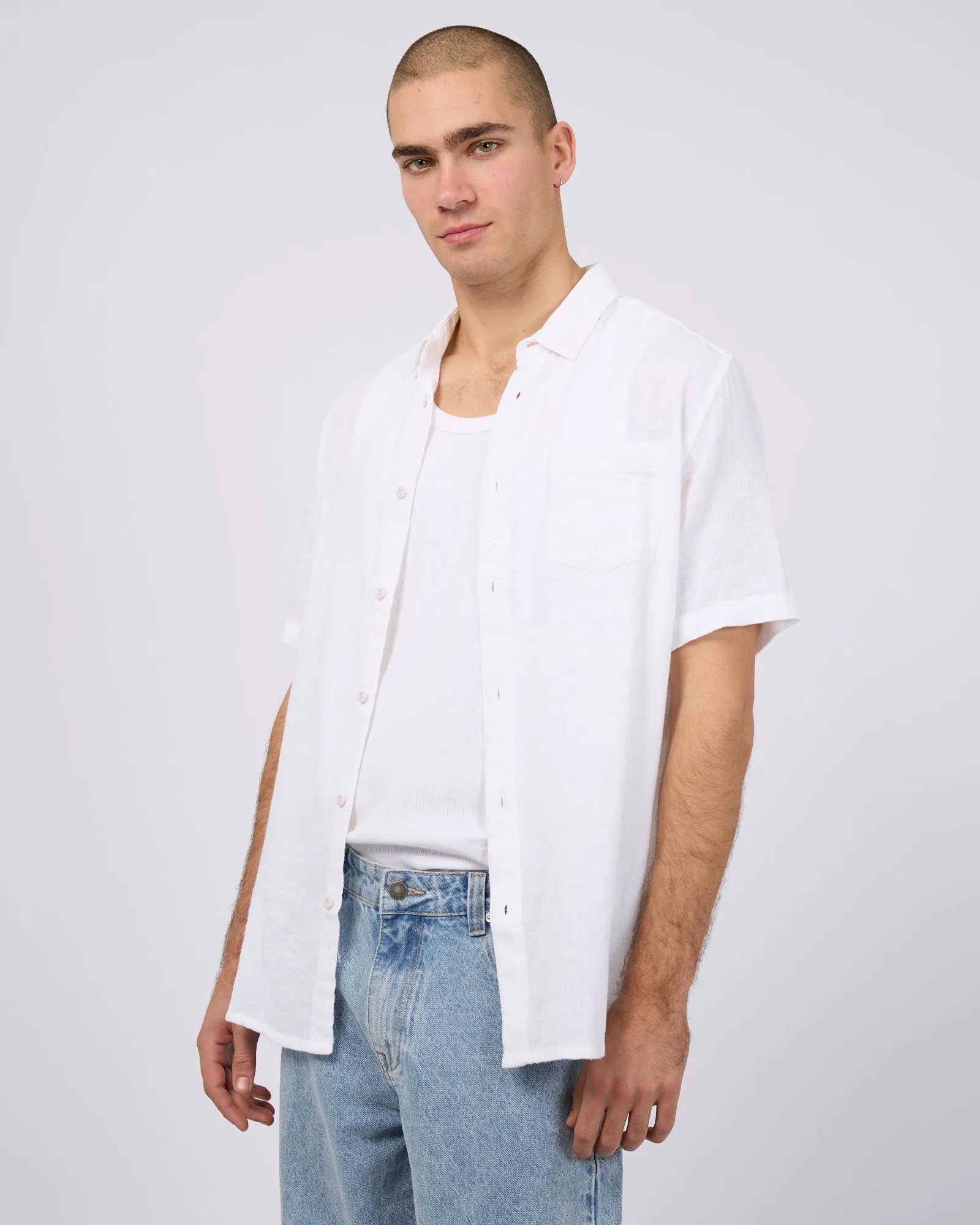 Hemp Shirt White