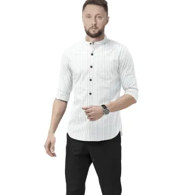 Hemploom - Minimalist Pure Hemp Shirt in Stripes - 983