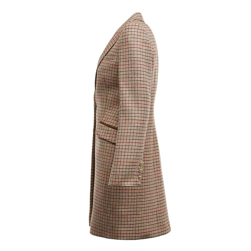 Holland Cooper Highgrove Ladies Tweed Coat - Charlton Tweed