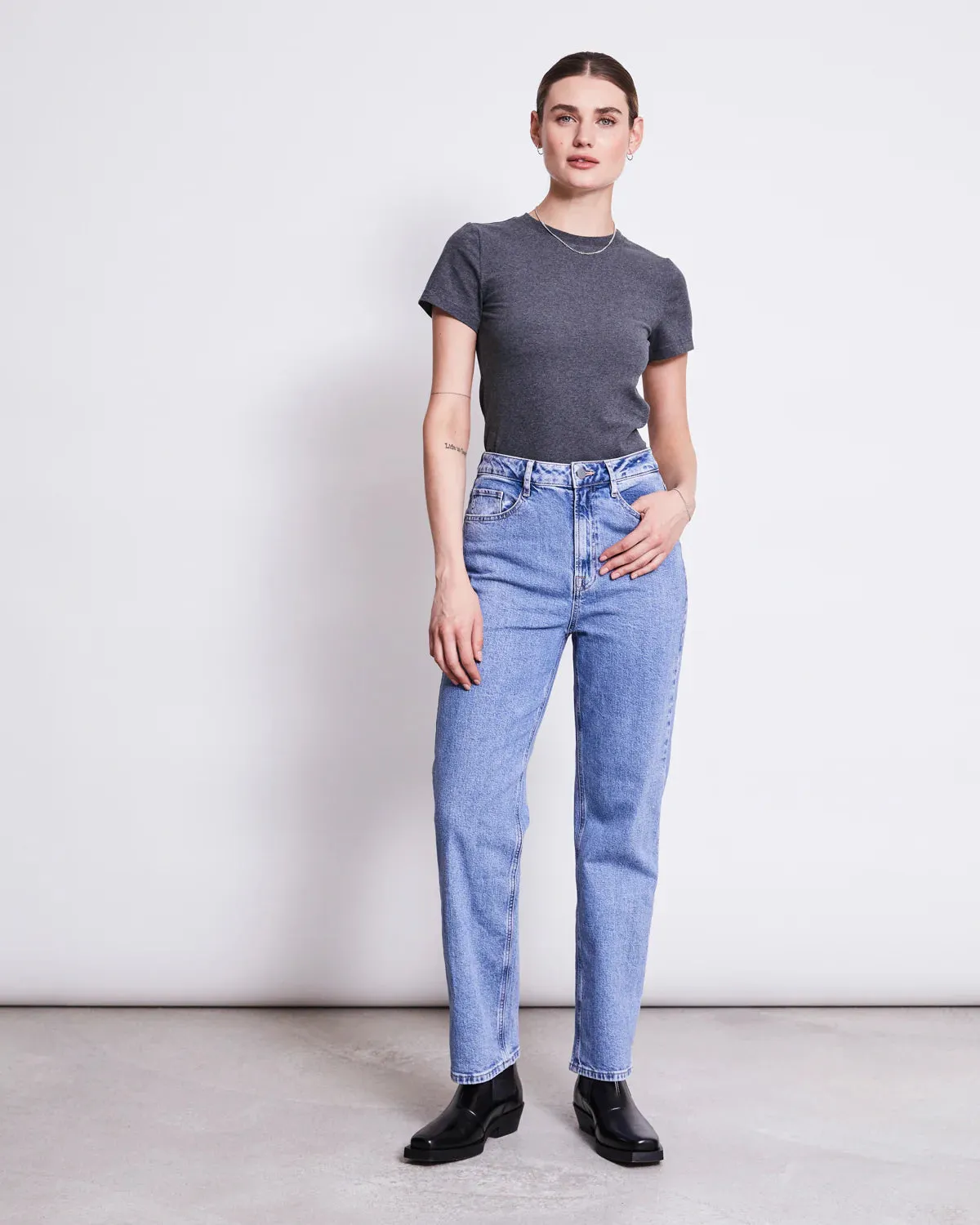 jeans - alba - light blue