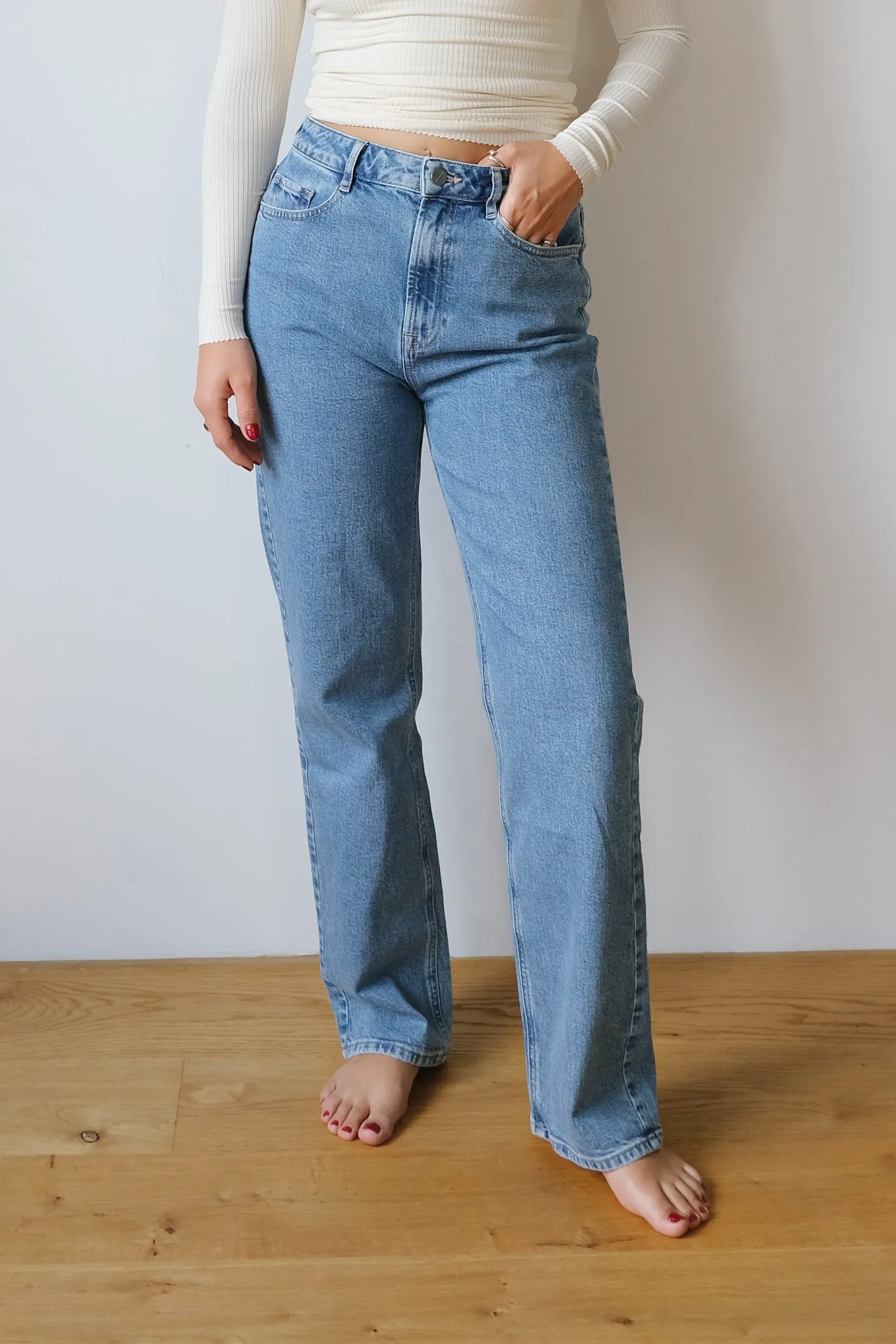 jeans - alba - light blue