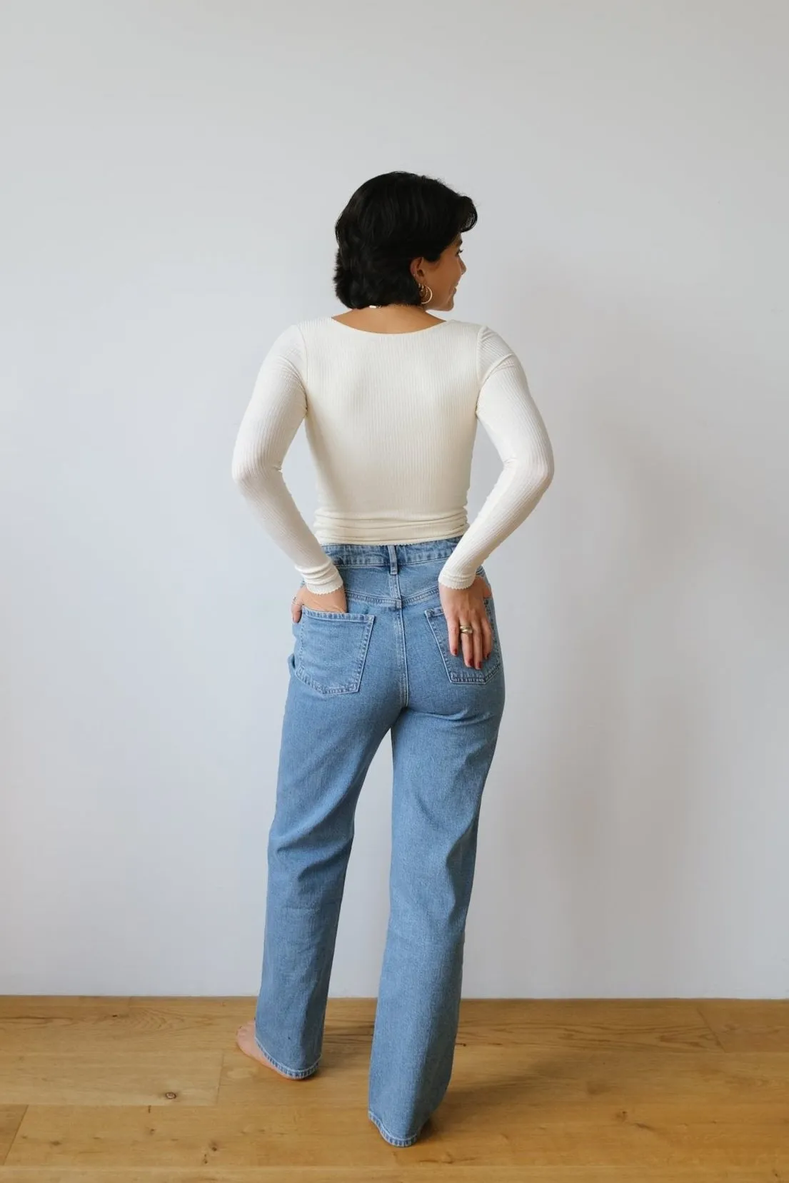 jeans - alba - light blue