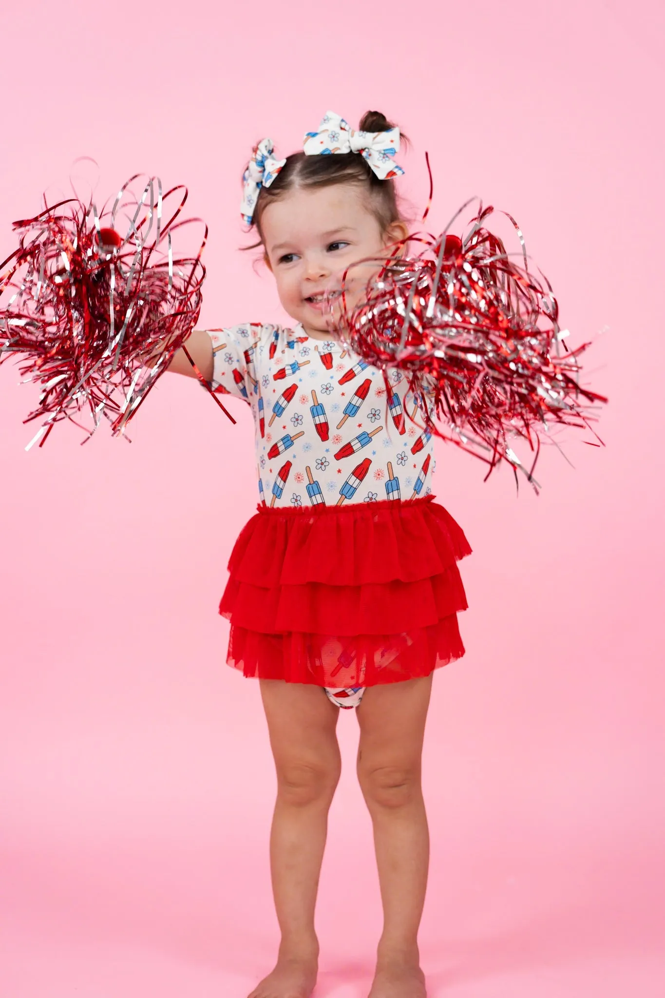 Little Miss Firecracker Dream Tutu Bodysuit Dress