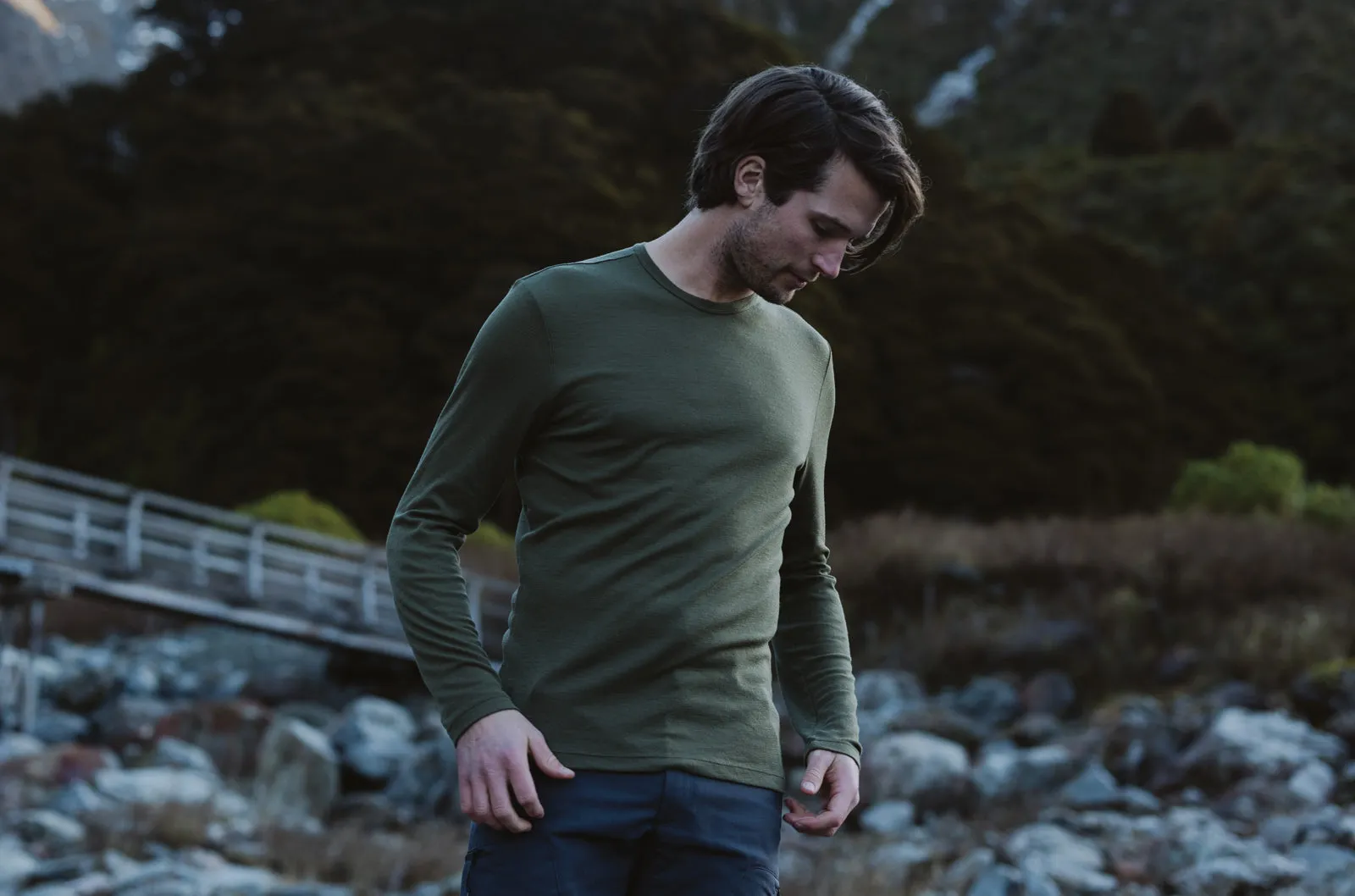 Men's Icebreaker Everyday 175 Merino Wool Long Sleeve Base Layer {IC-104483}