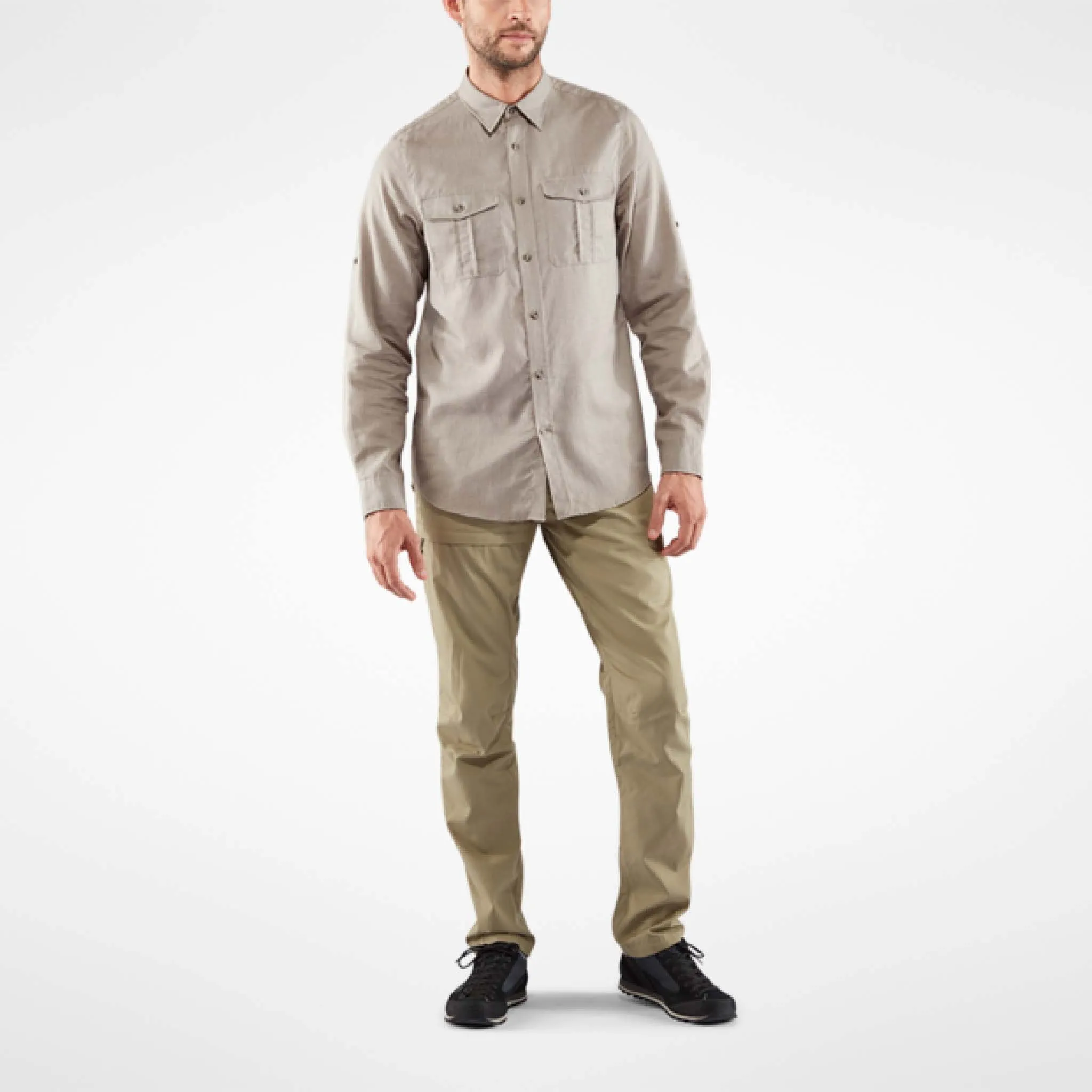 Mens Övik Travel Long Sleeve Shirt