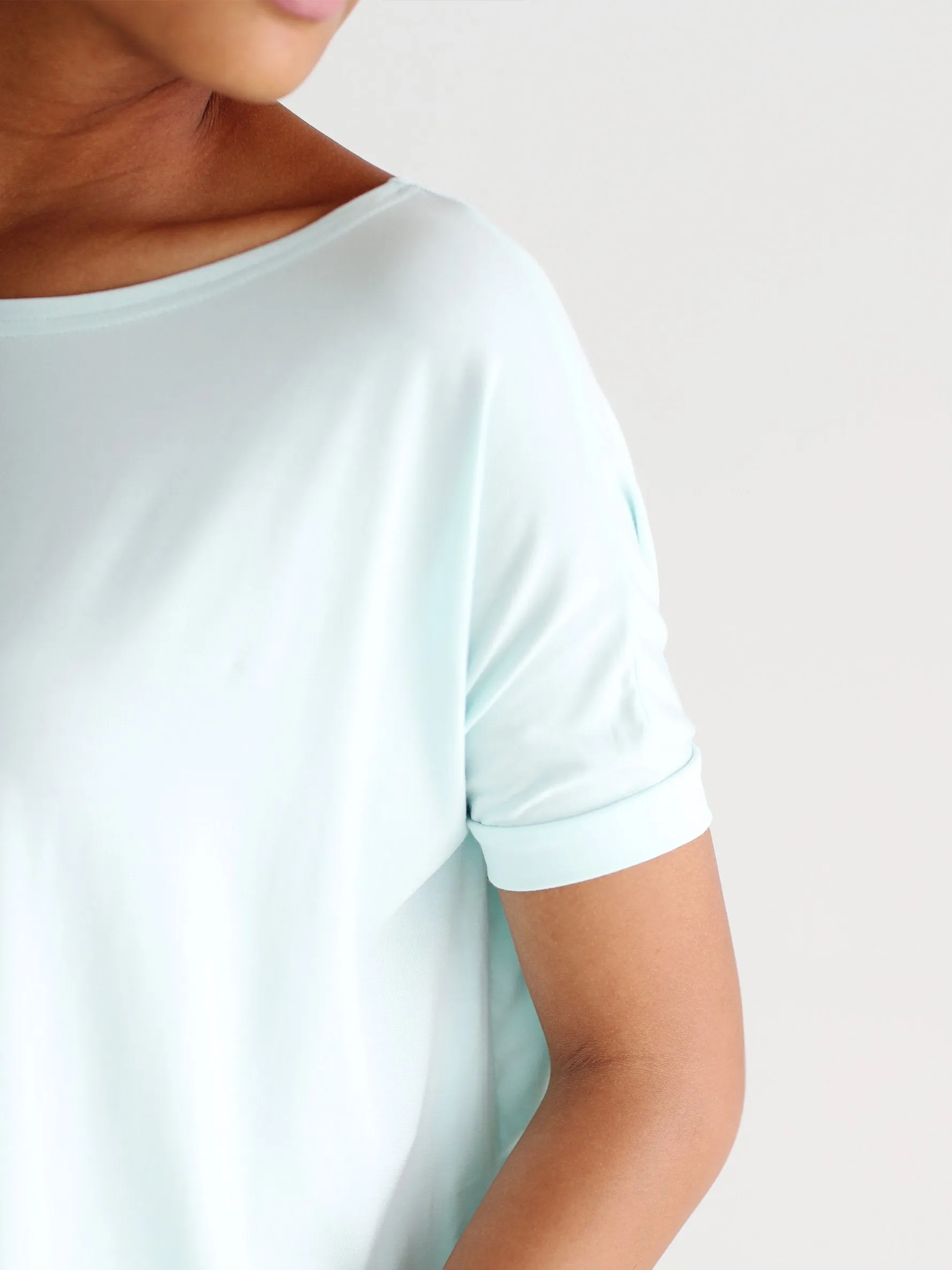 Mint Short Sleeve Top