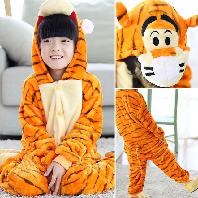 Pajamas for girls Boys sleepwear animal children's Pajamas