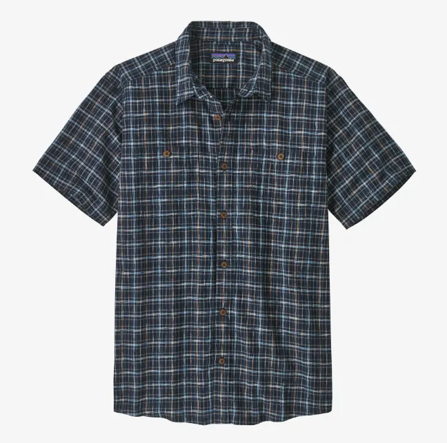 Patagonia Back Step Hemp Short Sleeve Men's Shirt