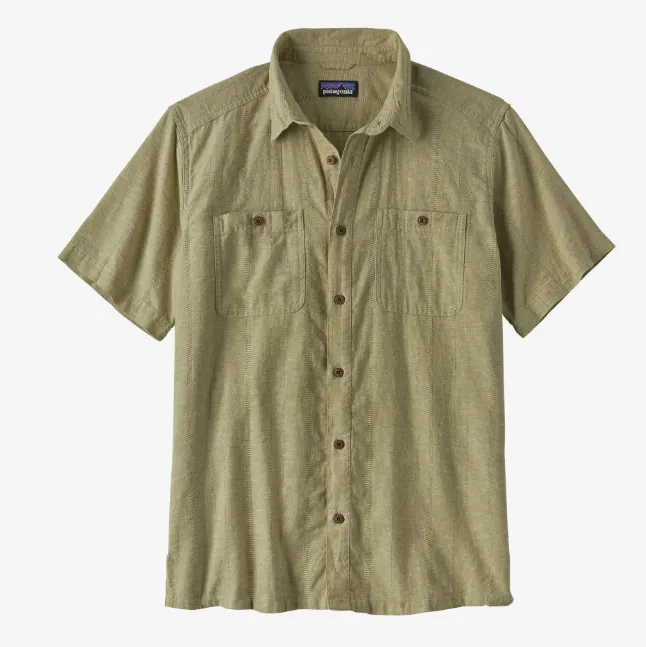 Patagonia Back Step Hemp Short Sleeve Men's Shirt