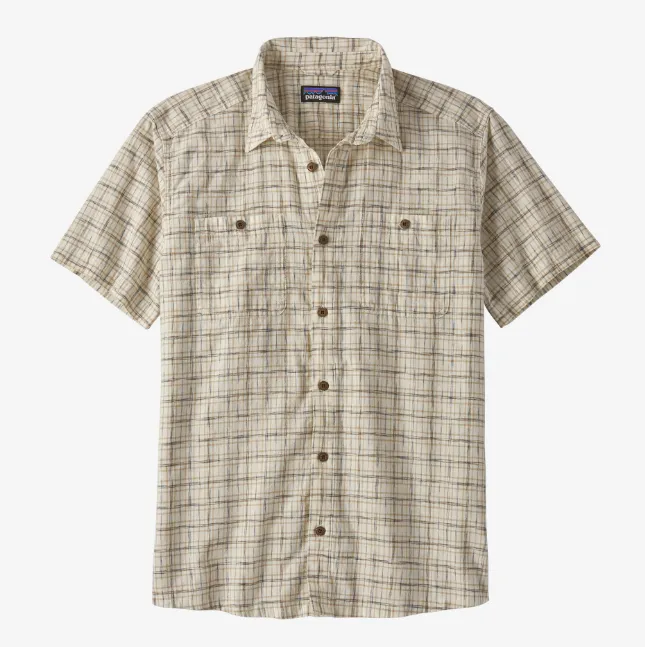 Patagonia Back Step Hemp Short Sleeve Men's Shirt