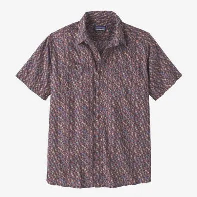 Patagonia Back Step Hemp Short Sleeve Men's Shirt