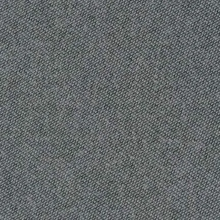 Plain Weave in Smoke, Shetland Flannel from Robert Kaufman