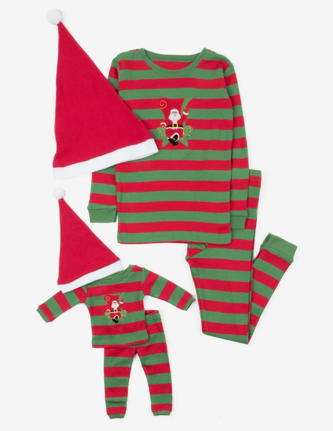 Red & Green Matching Family Pajama Set