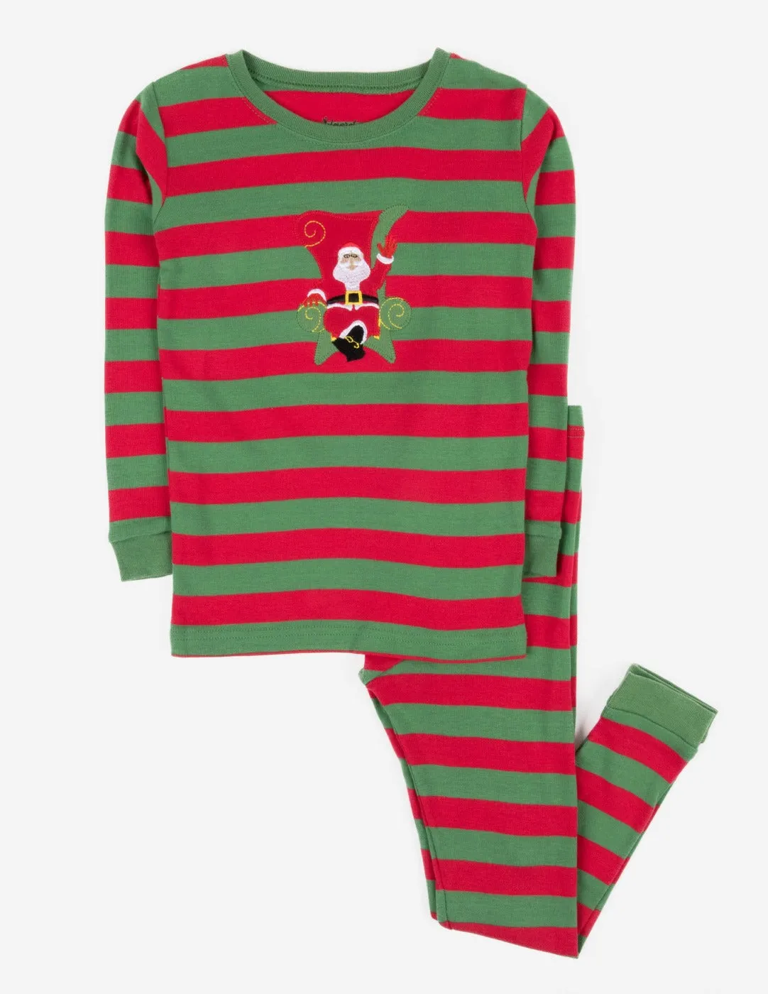 Red & Green Matching Family Pajama Set