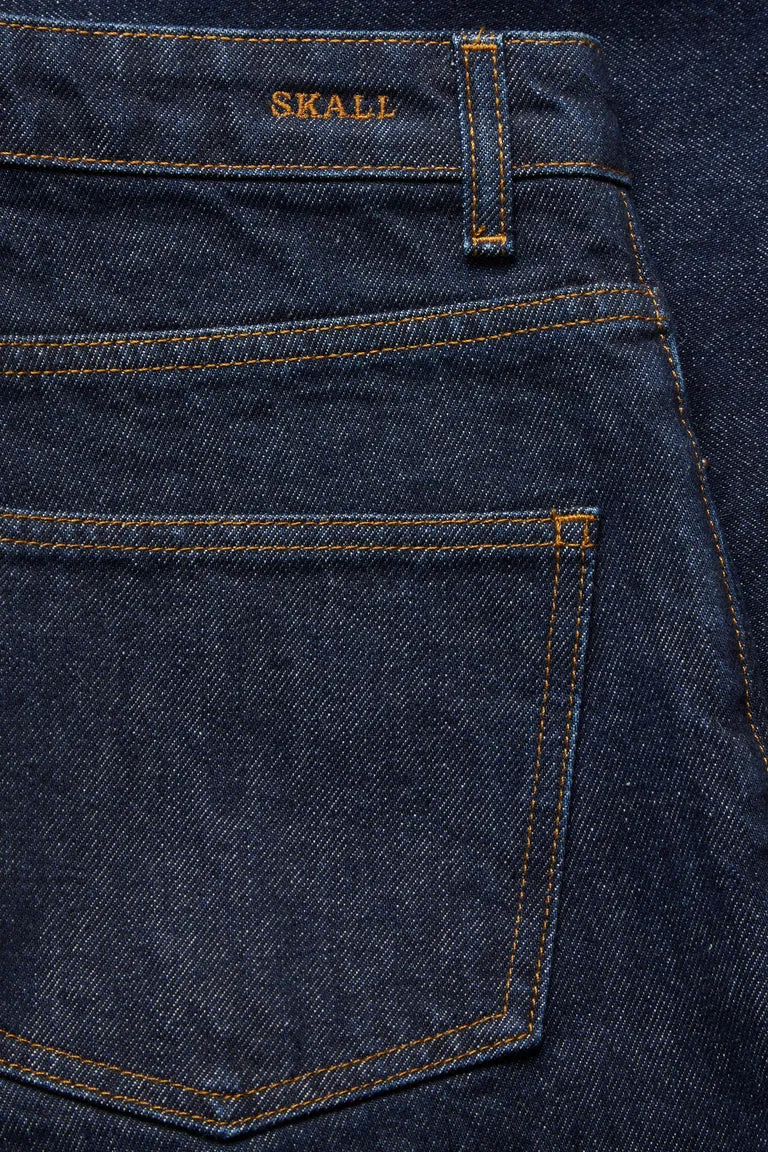 SKALL - Maddy Straight Jeans - Indigo Blue