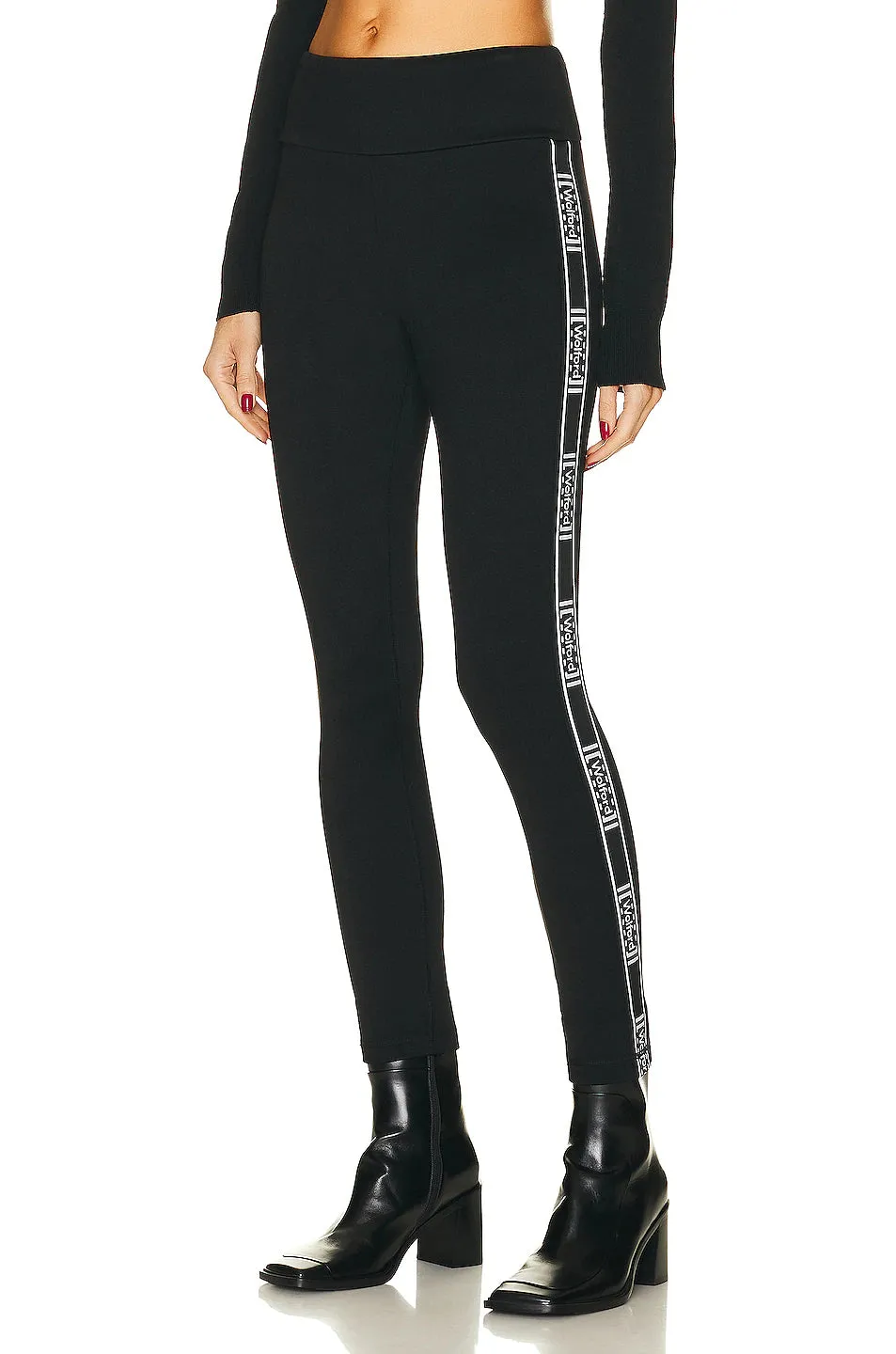 Thermal logo leggings