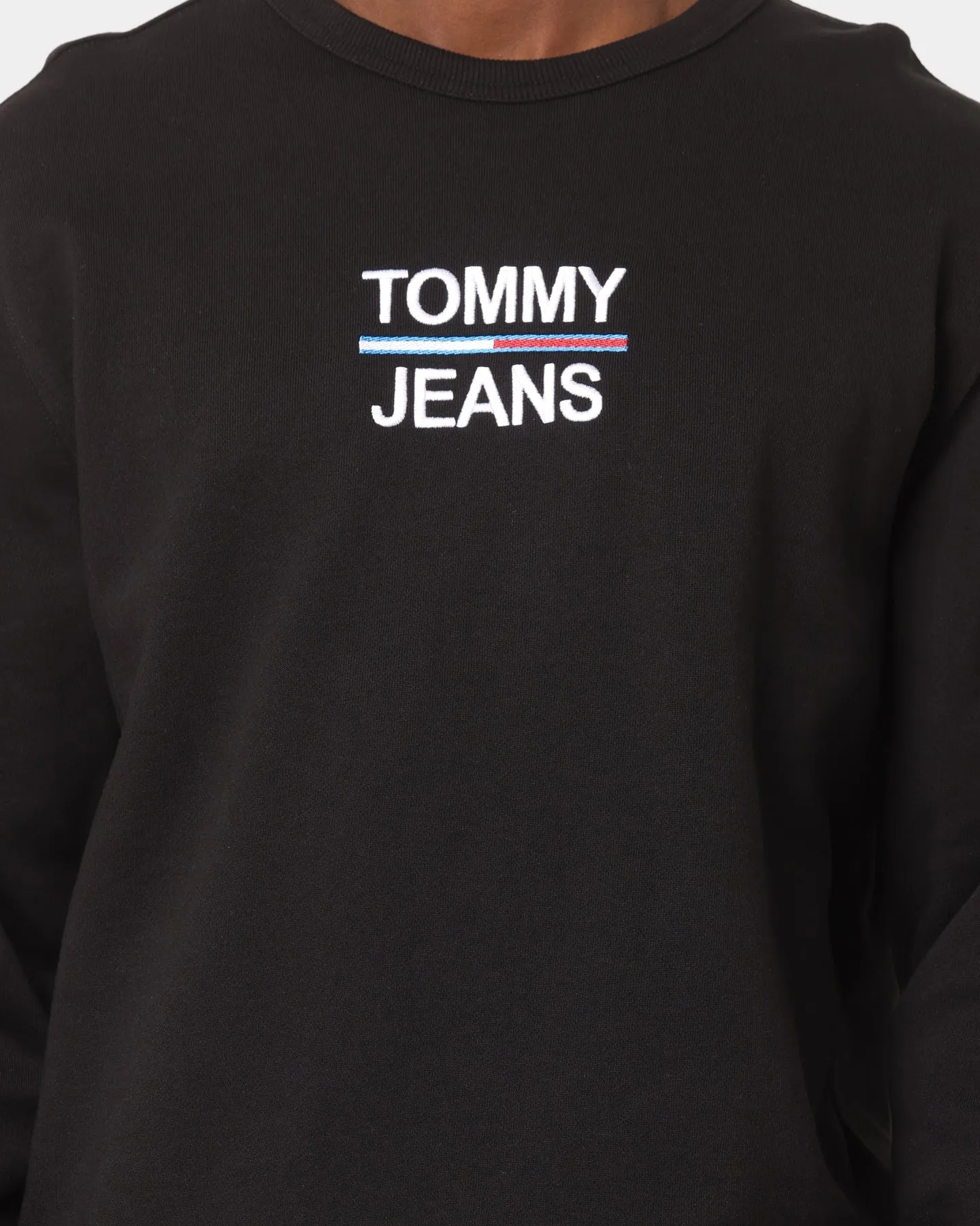 Tommy Jeans Essential Crewneck Black