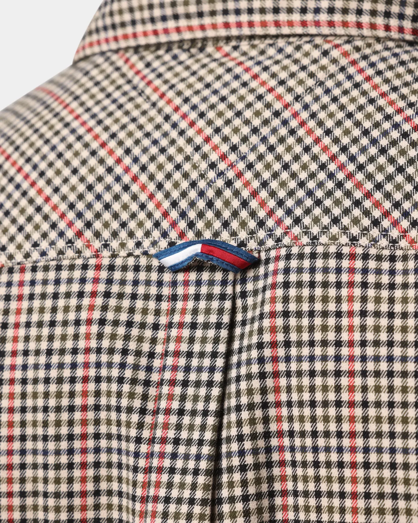 Tommy Jeans Mini Check Shirt Houndstooth