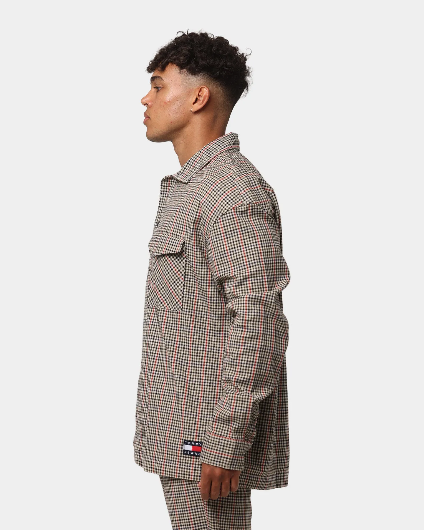 Tommy Jeans Mini Check Shirt Houndstooth