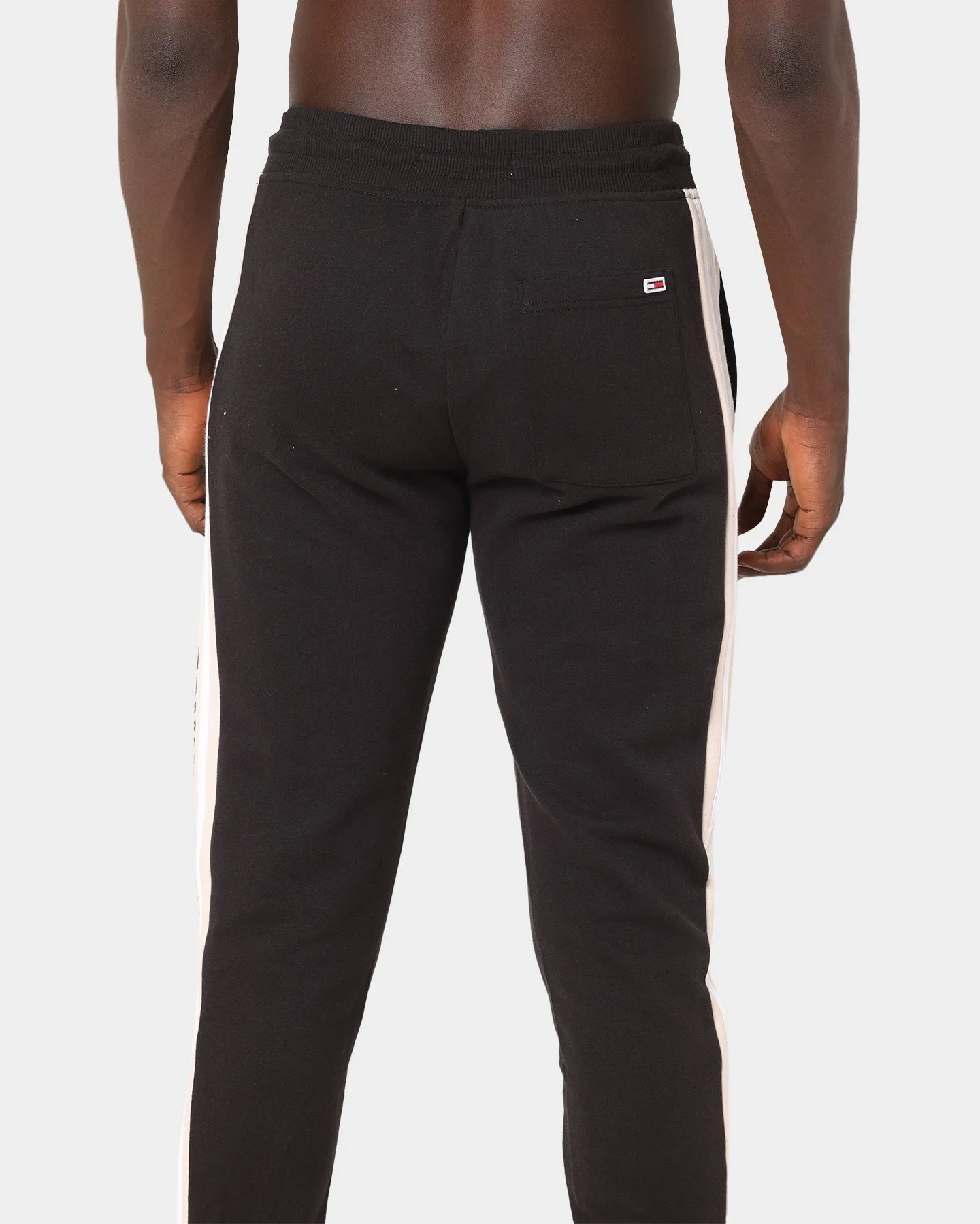 Tommy Jeans Rib Insert Track Pants Black/Smooth Stone