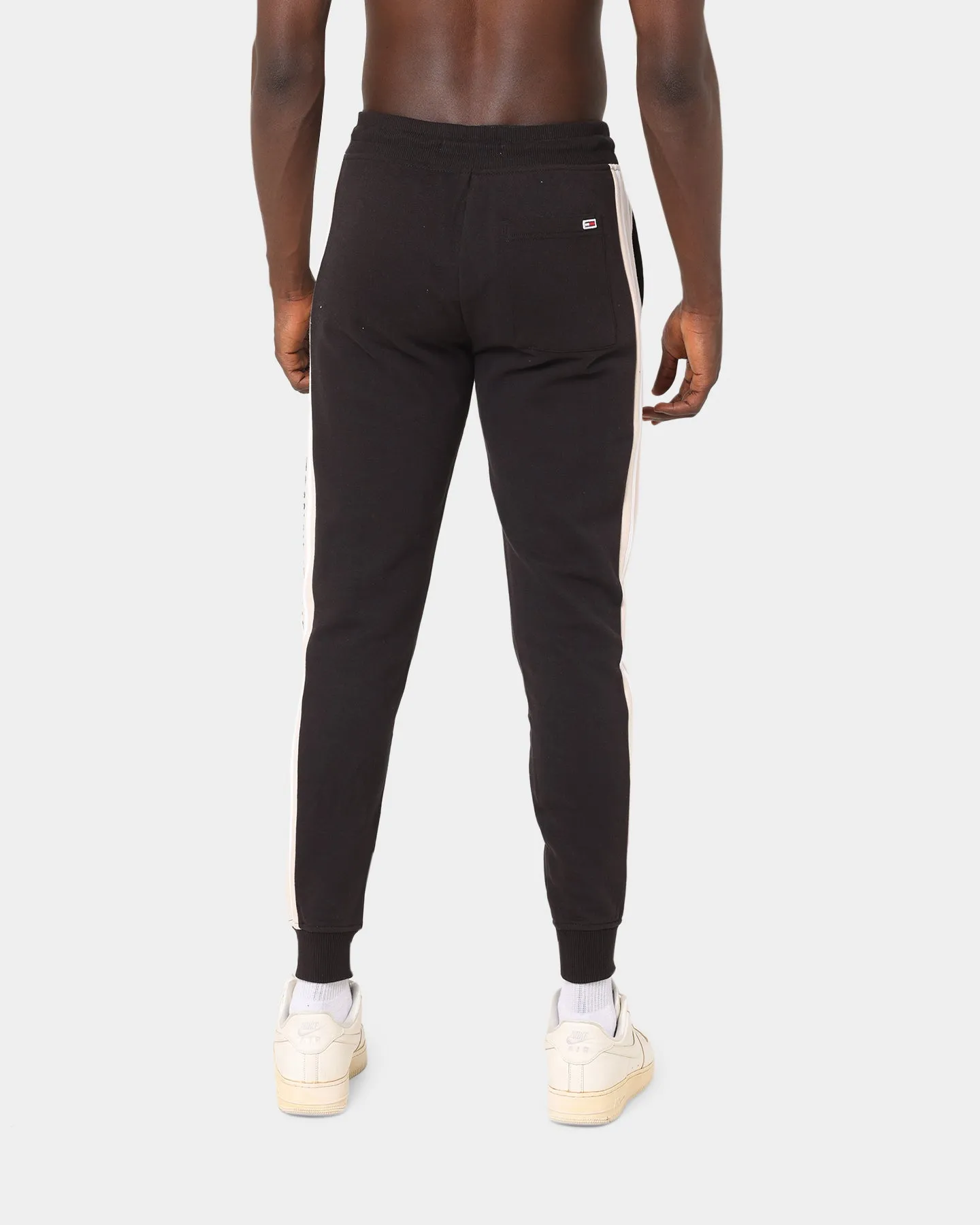 Tommy Jeans Rib Insert Track Pants Black/Smooth Stone