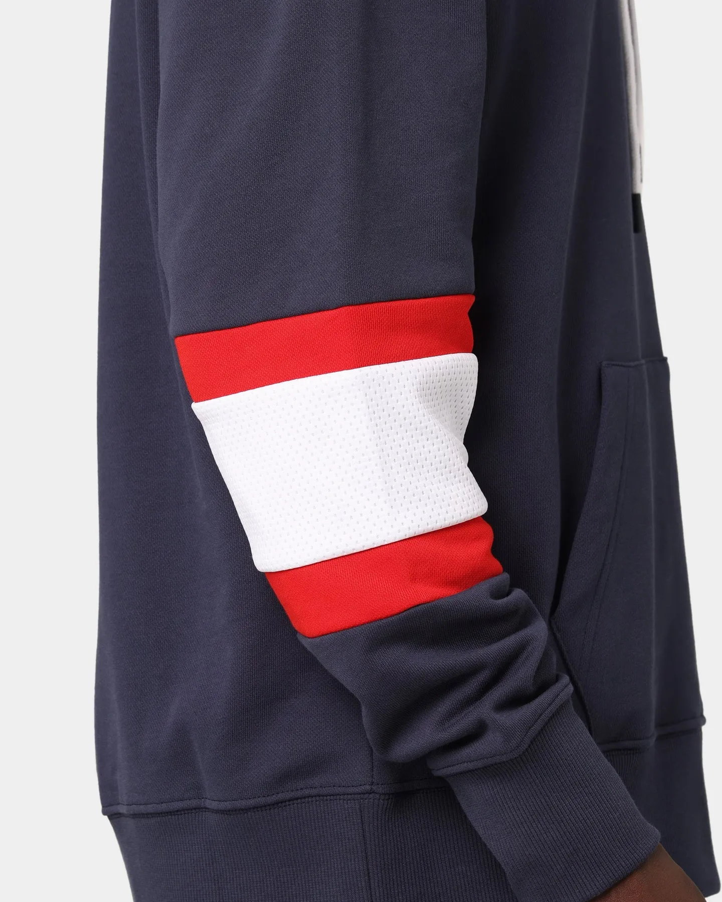 Tommy Jeans Rugby Stripe Contrast Lining Hoodie Twilight Navy/Multi